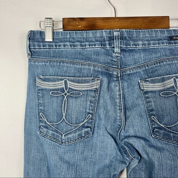 Citizens of Humanity Dark Wash Low Rise Flared Leg Jeans 29 - Picture 4 of 6